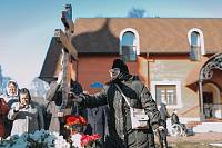  Божественная литургия и отпевание архимандрита Сергия (Шагаева) в Тихвинском храме Ногинска 